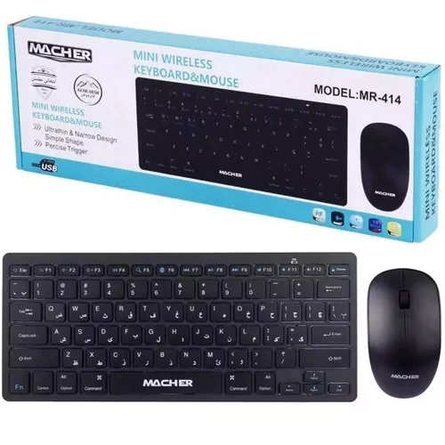 ست ماوس و کیبورد مچر MR-414 بی سیم