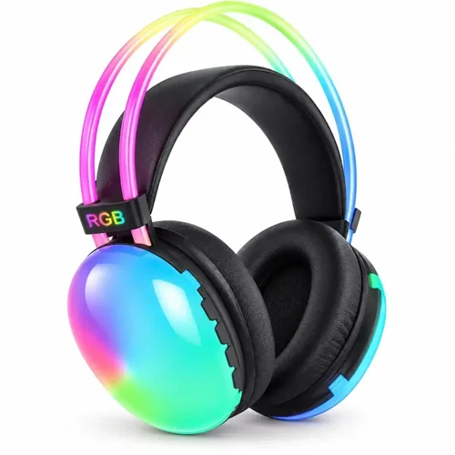 هدفون بی‌سیم PM860 مدل Disco Pulse با کاهش نویز فعال و LED RGB