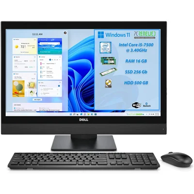 آل این وان استوک DELL مدل 7450 با پردازنده i5 نسل 6