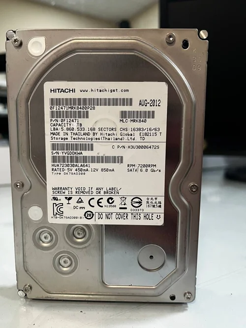 H.D.D  Hitachi 1TB