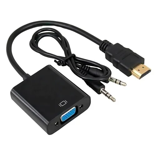 تبدیل HDMI به VGA به همراه خروجی صدا و پاور